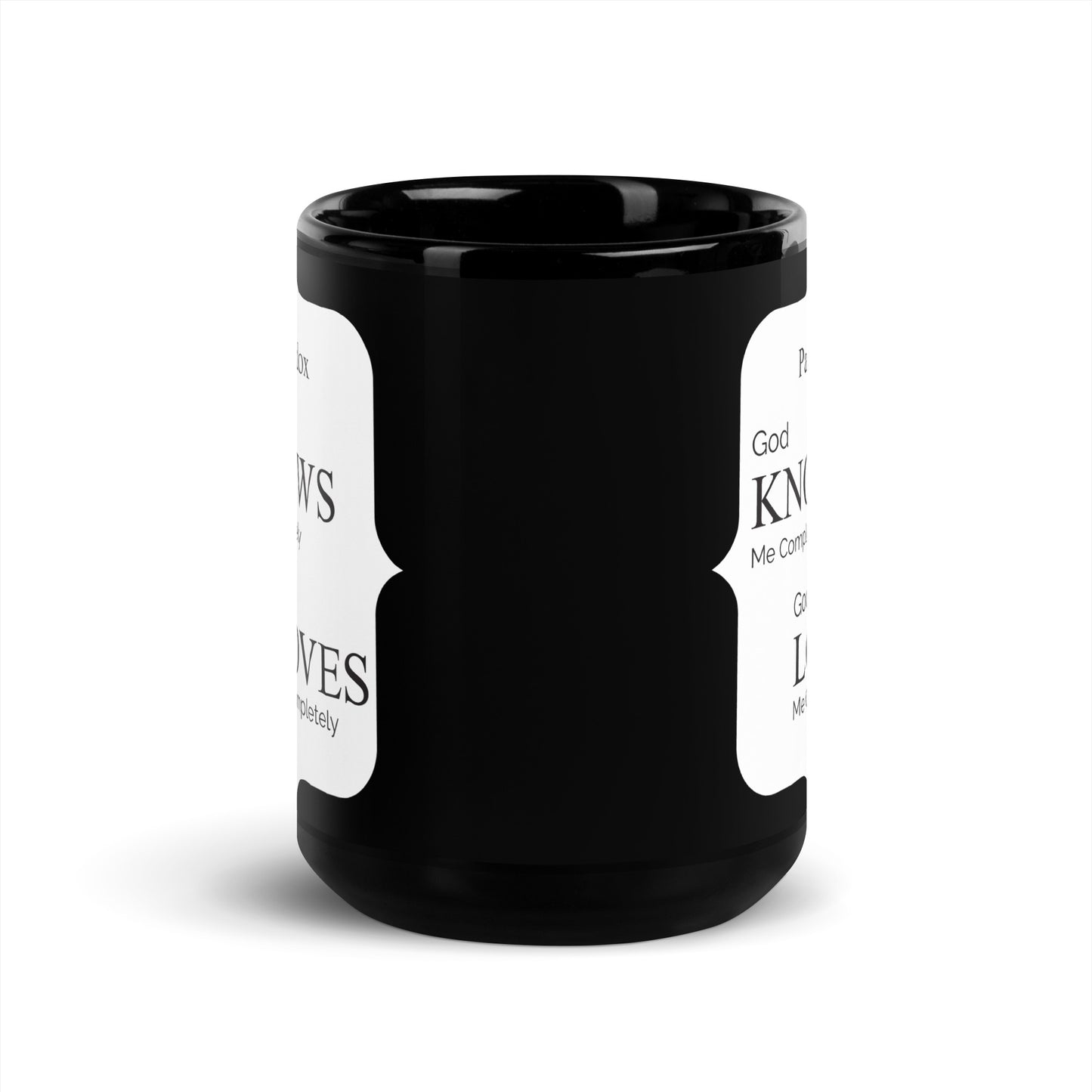 Black Glossy Mug