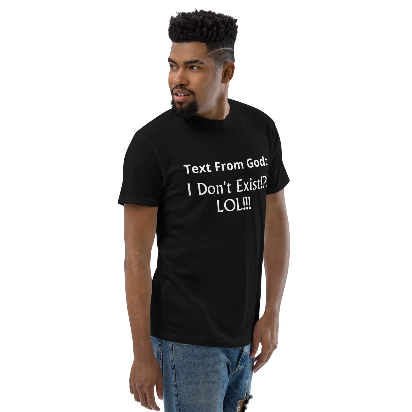 Text From God-Exist!?! Short Sleeve T-shirt