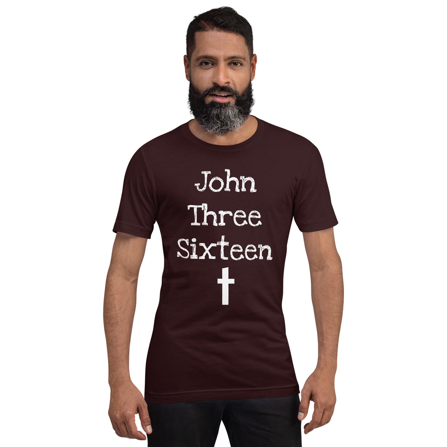 "john Three Sixteen" Unisex t-shirt
