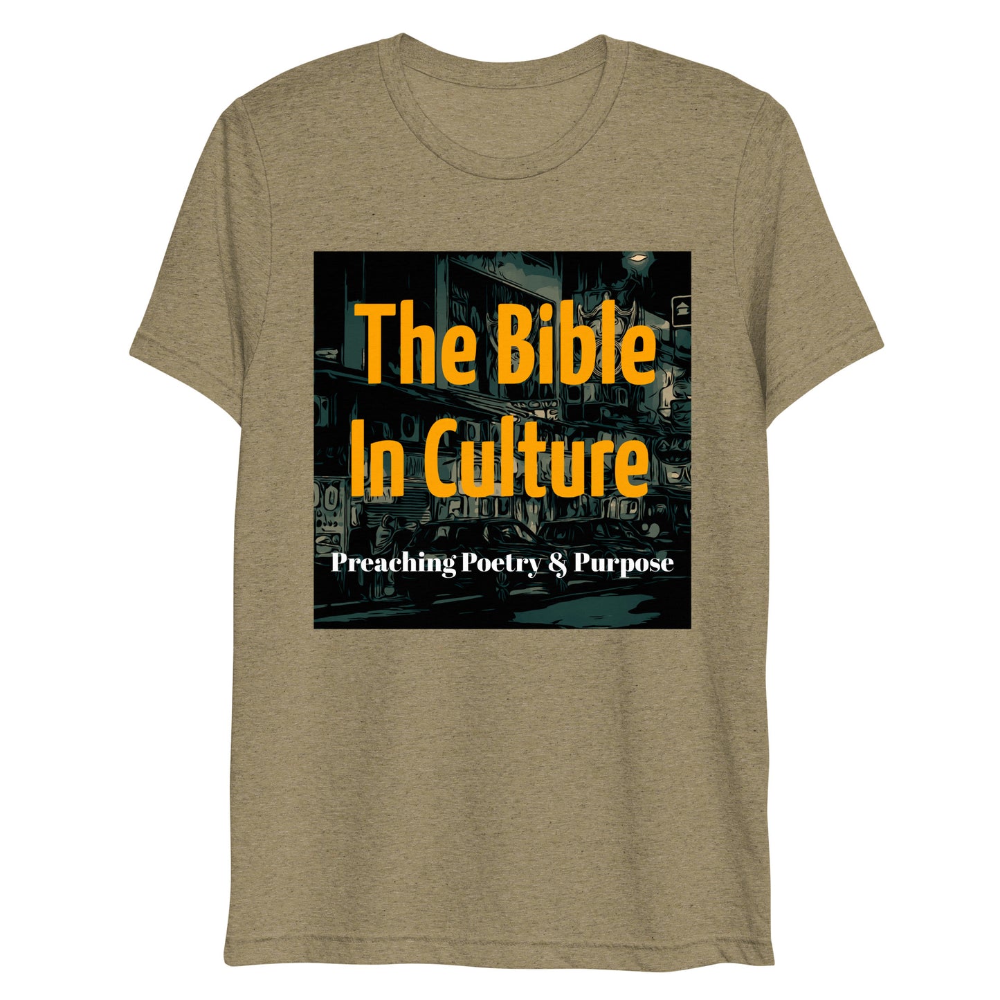 " The Bible In Culture" Short sleeve t-shirt