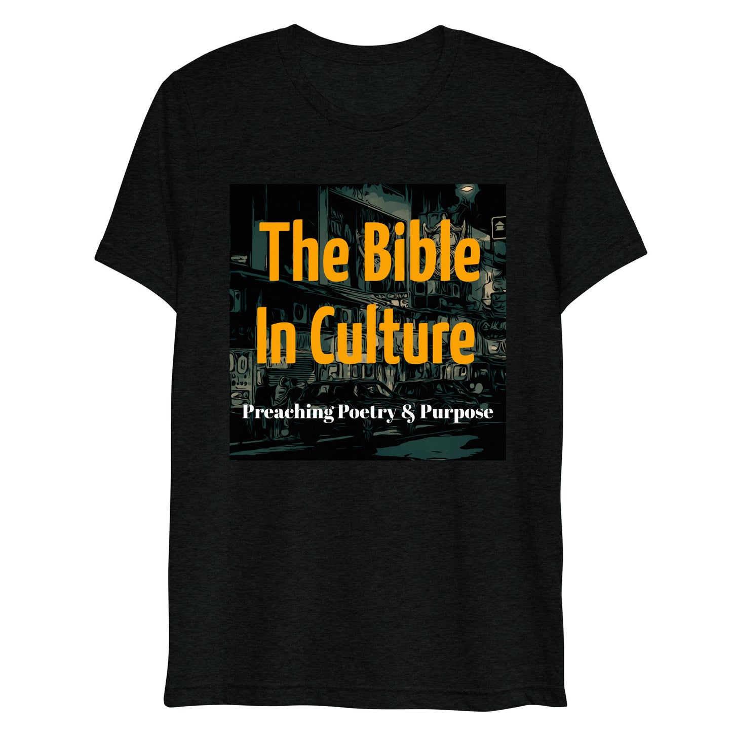 " The Bible In Culture" Short sleeve t-shirt