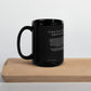 "Christian Poems" Black Glossy Mug