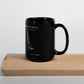 "Christian Poems" Black Glossy Mug